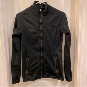 Fabletics Zip Up Light Weight Jacket Black Size XS